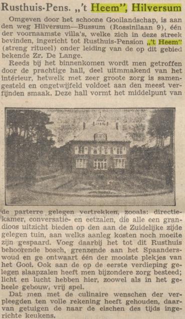 Betje de Lange