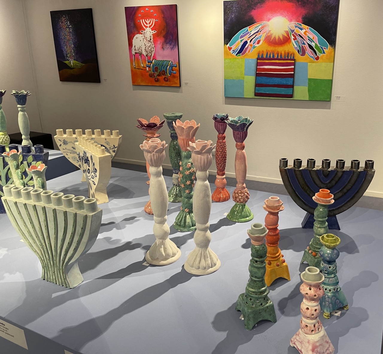 Kunstwerken in de tentoonstelling Licht en Leven